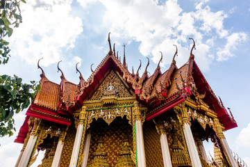 Naklejka premium inside tiger cave temple in Kanchanaburi