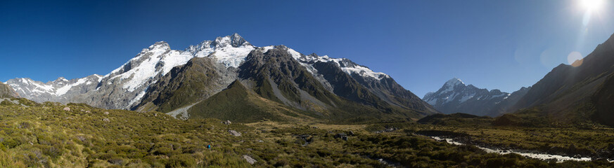 Bergmassiv Neuseeland