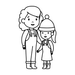 cute little kids characters