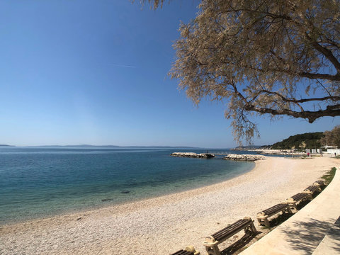Trstenik Znjan beach in Split