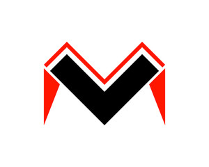 M Letter Logo Template