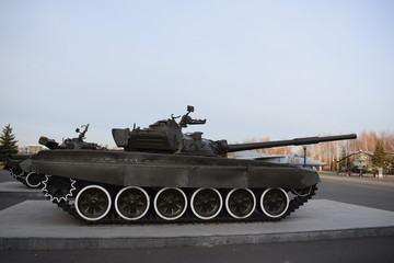 Fototapeta na wymiar T-72 Tank
