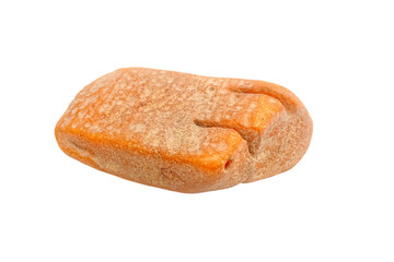 Amber of yellow color with a natural crust of an oblong shape on a white background. Different shapes and colors of fossil ancient resin. Natural mineral and stone. Sunstone. Material for jewelers