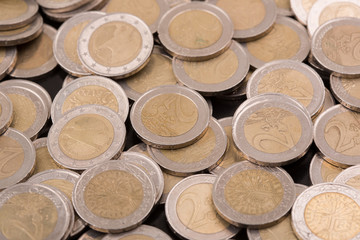euro coins