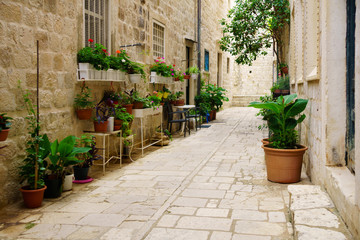 Fototapeta na wymiar Street, Dubrovnik