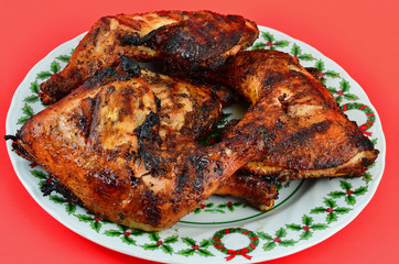 Grilled Chicken Christmas