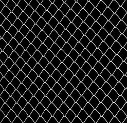 Wire mesh steel on black background