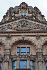 Fototapeta premium Front of a building in London, United Kingdom