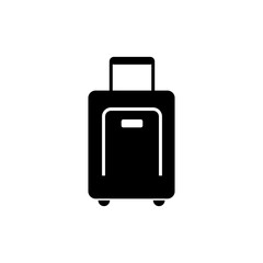 Summer time -Travel bag icon, Vector EPS 10 illustration style