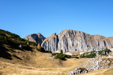 Herbstliche Berglandschaft