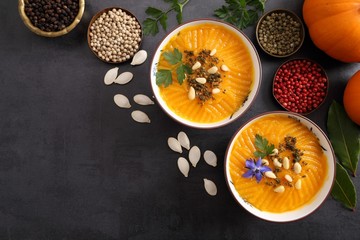 Pumpkin cream.