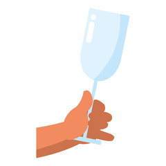 Champagne glass design