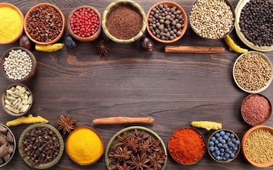 Spices and herbs.