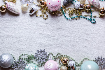 New year and Christmas concept still life photo