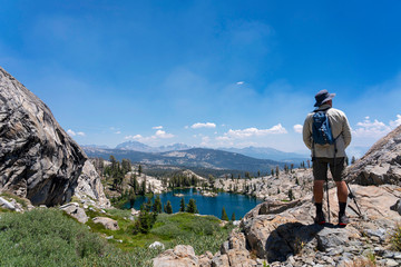 Lookout, Sierra Nevadas, Chitendom lake