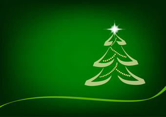 Merry Christmas and a Happy New Year. Christmas cards. Simple design.