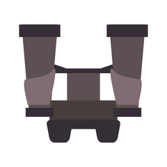 Binoculars instrument isolated