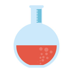 Chemistry flask symbol
