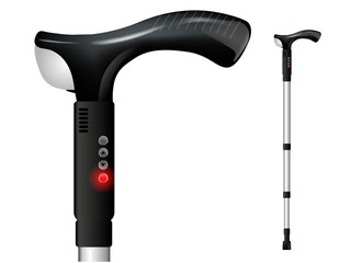 modern orthopedic cane for pozhela people or people with disabilities