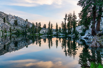 Fototapeta premium Wonderful Evening in the Sierras, CA