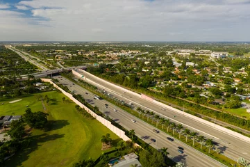 Aerial drone photo Kendall Miami Florida