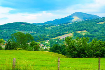 Countryside landscape near Mojkovac