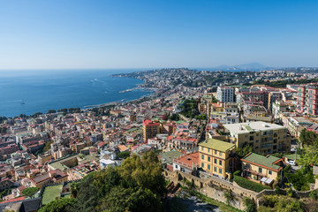 Fototapeta na wymiar Neapel – Stadtansicht vom Castel Sant'Elmo