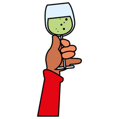 Champagne glass design