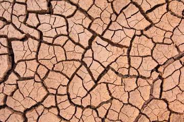  Cracked earth, cracked soil. texture of grungy dry cracking parched earth. Global worming effect. © Achira22