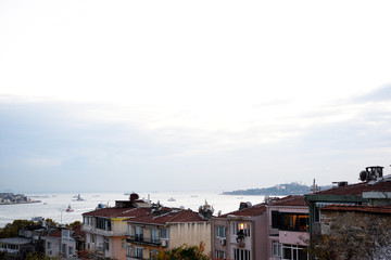 Fototapeta na wymiar Istanbul Bosphorus View