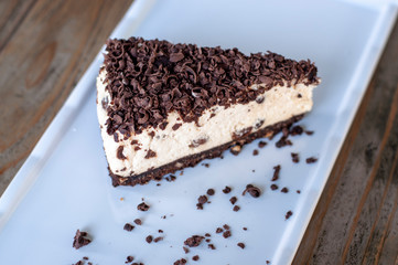 Baileys Cake with chocolate pieces