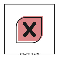 Initial Letter X Logo Template Vector Design