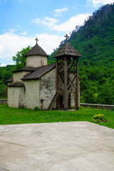 Fototapeta na wymiar The Dobrilovina Monastery
