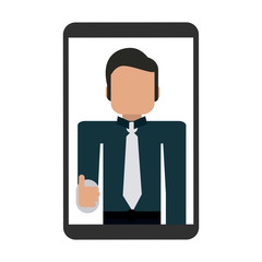 Smartphone business chat