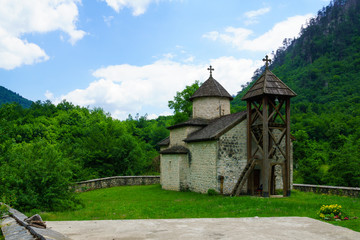 Fototapeta na wymiar The Dobrilovina Monastery