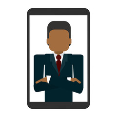 Smartphone business chat