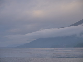 stormy weather on the shores of Duck Lake