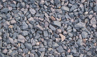 Background of gravel - stone texture