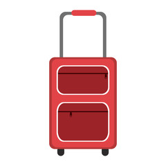 Travel luggage isolated