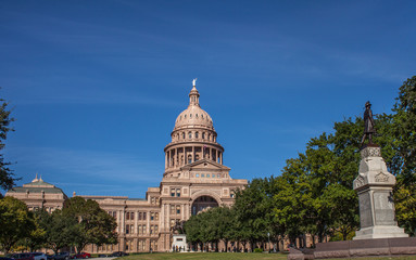 Fototapeta na wymiar Austin Texas State Capitol 