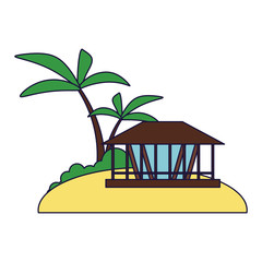 Obraz premium Beach and summer