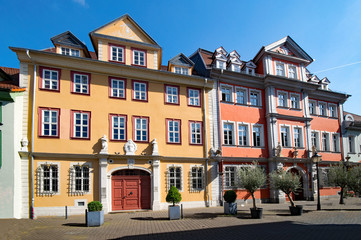 Fototapeta na wymiar In der Altstadt von Erfurt, Thüringen, Deutschland 