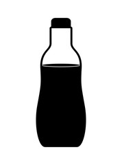 water bottle isolated icon