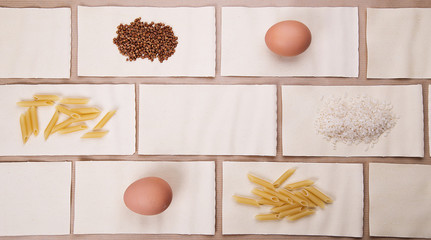 Dietary food. A set of dietary products