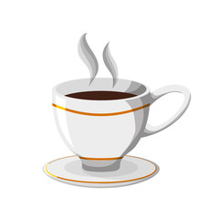 delicious coffee cup drink icon