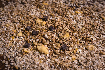 seeds, granola, oats and assorted cereals