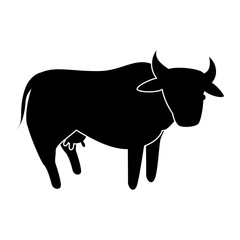 cow animal farm icon