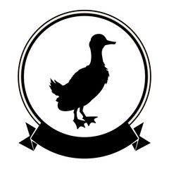 duck animal farm icon