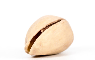Pistachios stack isolated on a white background