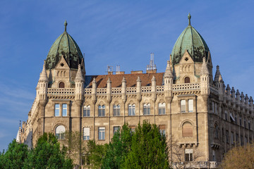 Building on Liberty Square, Budapest, Hungary